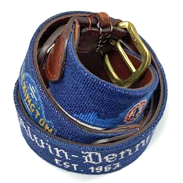 Alvin-Dennis Needlepoint Belt