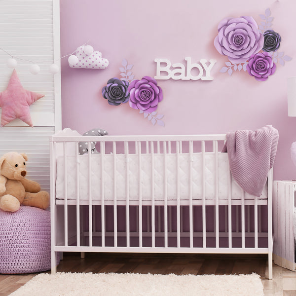 Purple Paper Flower Decorations for Wall