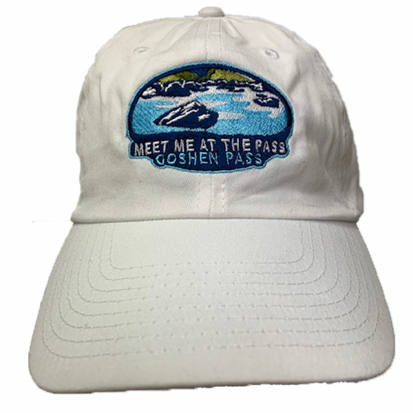 Goshen Pass Meet Me at the Pass Hat - White