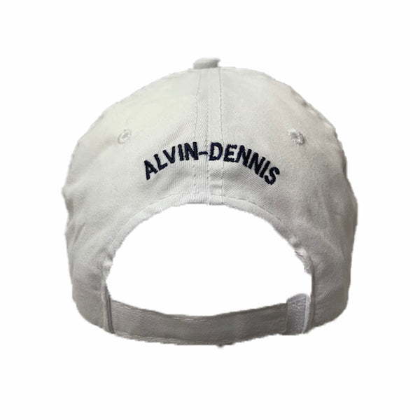 White Lex Vegas Hat Back