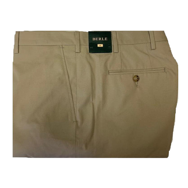 Berle Poplin Pants Khaki