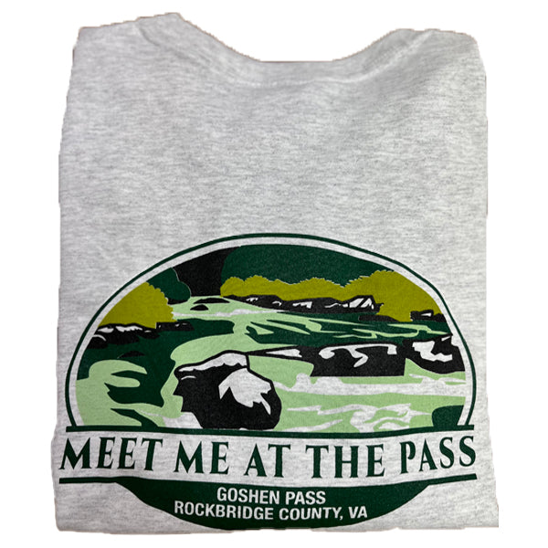 Goshen Pass Long Sleeve Heather Grey T Shirt