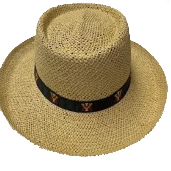 Shop Leather Band Panama Hat at vineyard vines