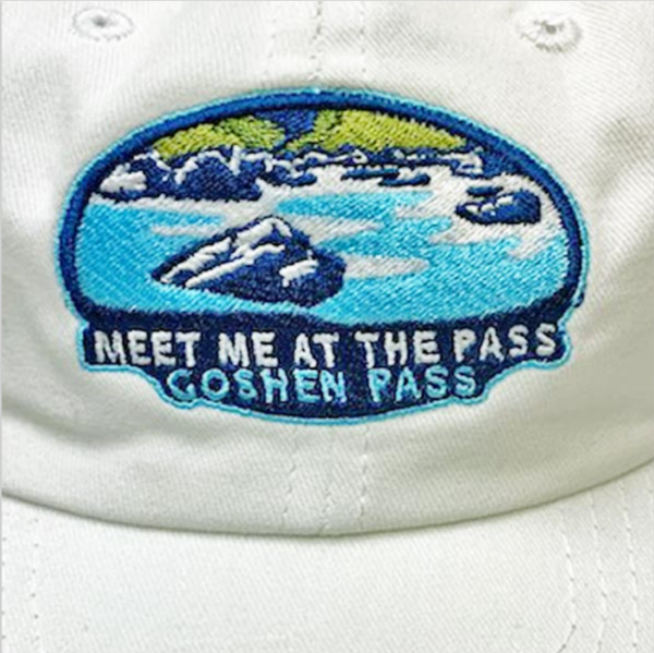 Goshen Pass Meet Me at the Pass Hat - White