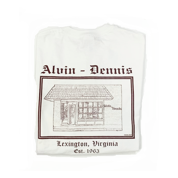 Alvin-Dennis White Short Sleeve T-Shirt