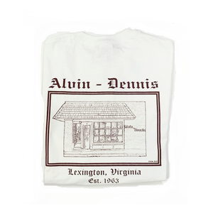 Alvin-Dennis White Short Sleeve T-Shirt
