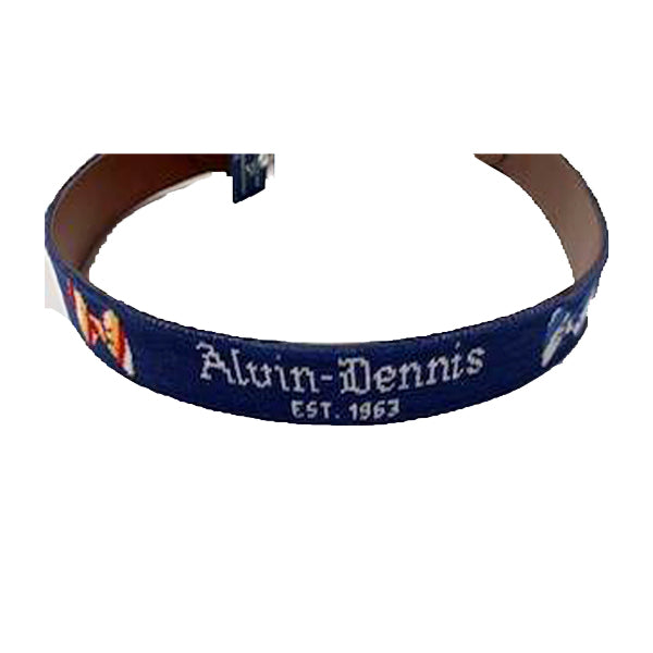 Alvin Dennis Needlepoint Belt