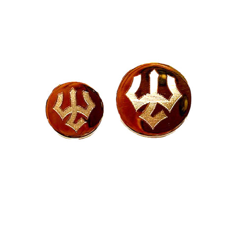 W&L Gold Plated Blazer Buttons