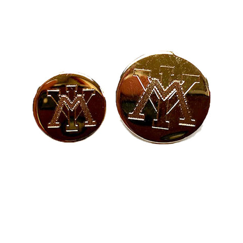 VMI Polished Gold Plated Blazer Buttons