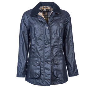 Barbour Ladies Navy Beadnell