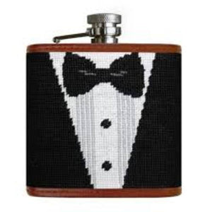 Smathers and Branson Black Tie Flask