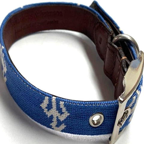 W&L Needlepoint Dog Collar