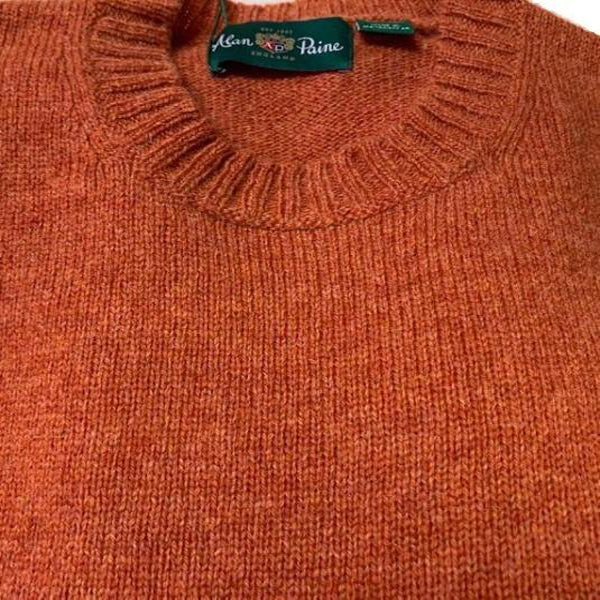 Alan Paine Kinnadie Crew Neck Shetland Sweater – Alvin-Dennis